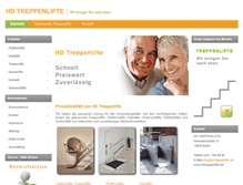 Tablet Screenshot of hd-treppenlifte.de